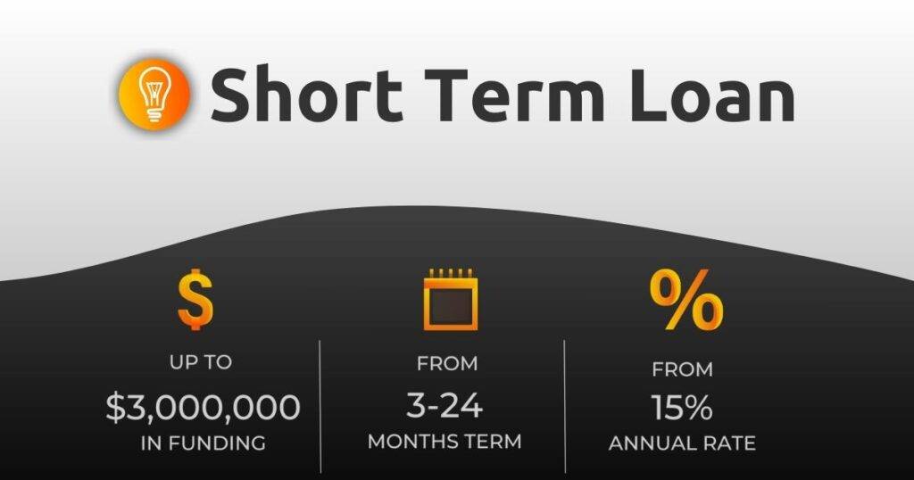 Short term loans